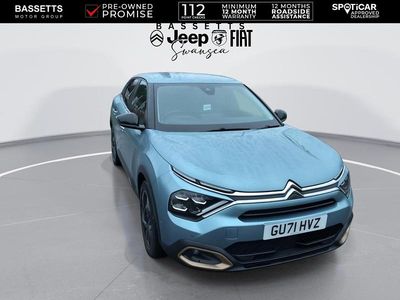 Used Citroën C4 PureTech 127 HP (93 kW) 2021 Blue Hatchback