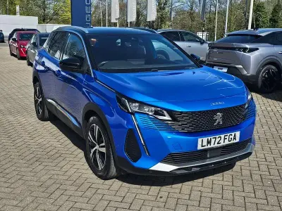 Used Peugeot 3008 GT-line 131 HP (96 kW) 2022 Blue SUV