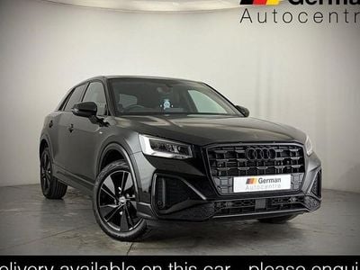 Begagnad Audi Q2 S-Line 150 HK (110 kW) 2023 Svart SUV