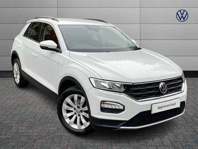 White Used 2018 VW T-Roc SE SUV | £12,200 (Fair price)