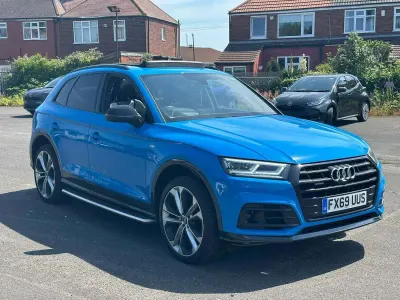 Used Audi Q5 Advanced 2019 Blue SUV