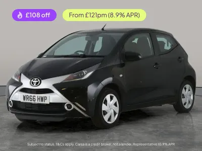 Used Toyota Aygo X-play 68 HP (50 kW) 2016 Black Hatchback