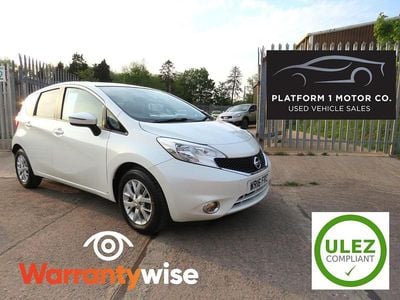 Begagnad Nissan Note Acenta 2016 Vit Halvkombi