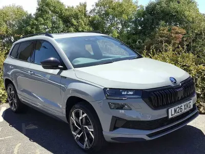 New Skoda Karoq SportLine 110 HP (80 kW) 2026 Meteor grey SUV