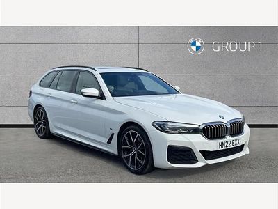 Used BMW 520 M Sport 180 HP (132 kW) 2022 White Estate