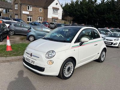 Used Fiat 500 Lounge 69 HP (50 kW) 2013 White Hatchback