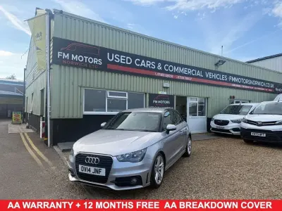Used Audi A1 S-Line 185 HP (136 kW) 2014 Silver Hatchback