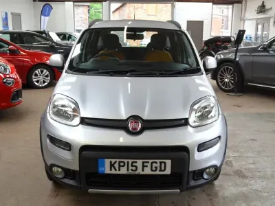 Used Fiat Panda Trekking 85 HP (62 kW) 2015 Silver Hatchback