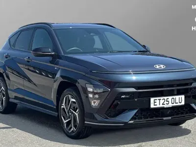 Used Hyundai Kona N Line 138 HP (101 kW) 2025 Blue SUV