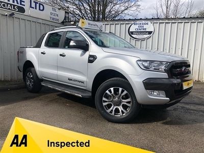 used Ford Ranger 3.2 WILDTRAK 4X4 DCB TDCI 4d 197 BHP