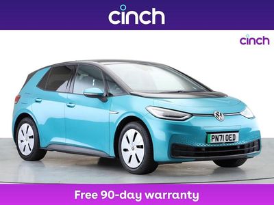 Turquoise Used 2021 VW ID.3 Pro Hatchback | £13,299 (Fair price)