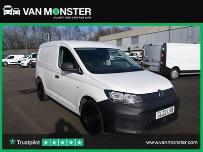 Used VW Caddy 102 HP (75 kW) 2022 White MPV