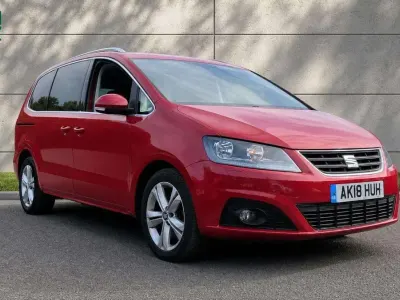 Used Seat Alhambra XCELLENCE 150 HP (110 kW) 2018 Red MPV