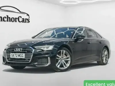 Used Audi A6 S-Line 204 HP (150 kW) 2022 Black Sedan