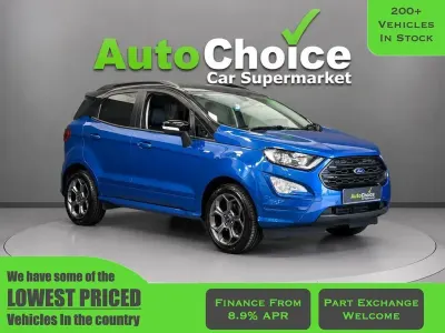 Second-hand Ford Ecosport ST-Line 125 CP (91 kW) 2019 Albastru SUV