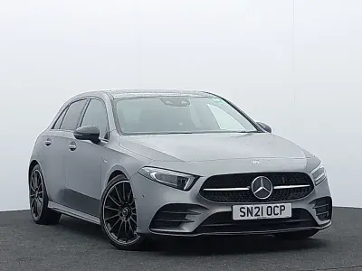Used Mercedes A220 Exclusive 190 HP (139 kW) 2021 Grey Hatchback