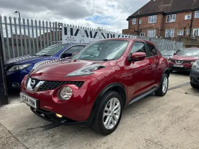 Used Nissan Juke Acenta 117 HP (86 kW) 2014 Red SUV