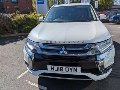 Used Mitsubishi Outlander P-HEV 2018 White SUV
