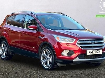 Red Used 2017 Ford Kuga Titanium X SUV | £12,799 (Fair price)