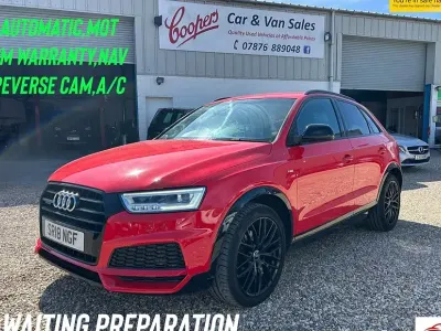 Used Audi Q3 S-Line 190 HP (139 kW) 2018 Red SUV