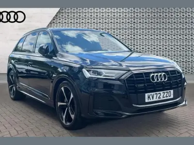 Used Audi Q7 Black Edition 286 HP (210 kW) 2022 Mythos black SUV
