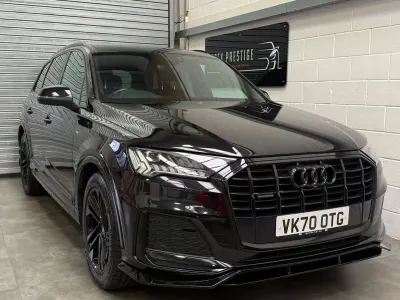 Used Audi Q7 S-Line 2020 Black SUV
