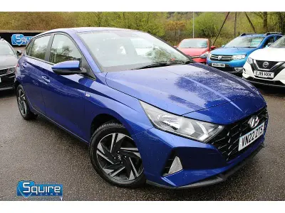 Used Hyundai i20 SE 100 HP (73 kW) 2022 Blue Hatchback