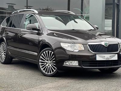 Used Skoda Superb Elegance 200 HP (147 kW) 2012 Brown Estate