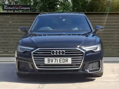 Used Audi A6 S-Line 299 HP (219 kW) 2021 Black Sedan