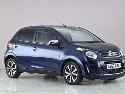 Used Citroën C1 Flair 68 HP (50 kW) 2017 Blue Hatchback