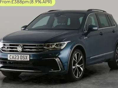 Used VW Tiguan R-line 150 HP (110 kW) 2023 Blue SUV