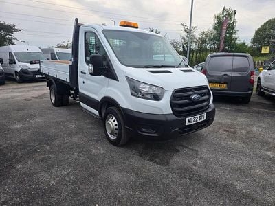 Used Ford Transit S 130 HP (95 kW) 2022 White Cabriolet