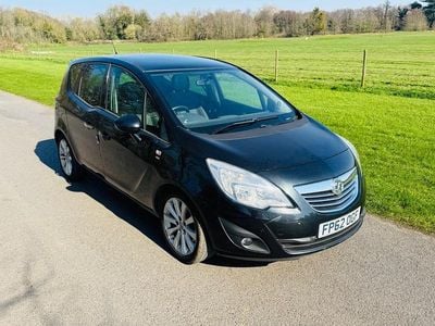 Used Vauxhall Meriva 110 HP (80 kW) 2012 Black MPV