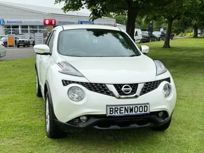 Used Nissan Juke N-Connecta 110 HP (80 kW) 2018 White SUV