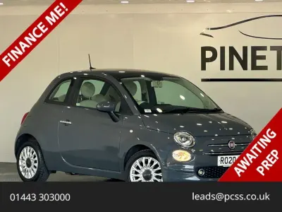 Used Fiat 500 Lounge 70 HP (51 kW) 2020 Grey Hatchback