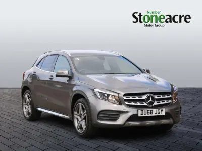 Used Mercedes GLA200 AMG line 136 HP (100 kW) 2018 Grey SUV
