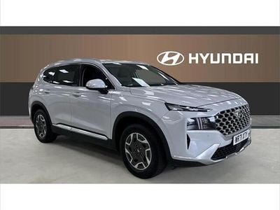 Begagnad Hyundai Santa Fe Premium 230 HK (169 kW) 2021 Vit SUV