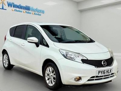 Used Nissan Note Acenta 80 HP (58 kW) 2016 White Hatchback