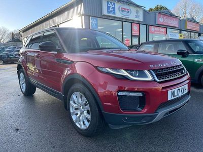 Used Land Rover Range Rover evoque SE 2017 Red Estate