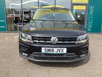 Begagnad VW Tiguan SE 125 HK (91 kW) 2018 Svart SUV