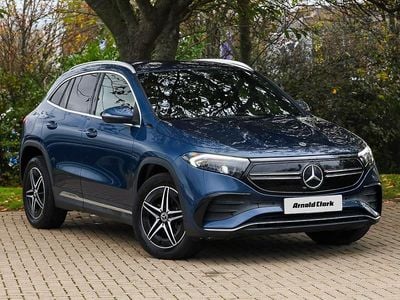 Used Mercedes EQA250 AMG line 139 kW (190 HP) 2021 Blue SUV