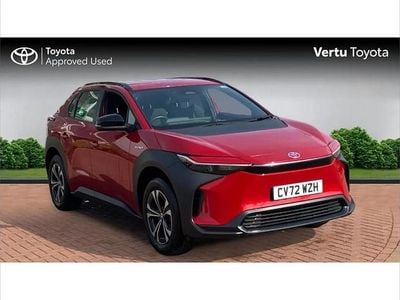Used Toyota bZ4X PURE 150 kW (204 HP) 2022 Red SUV