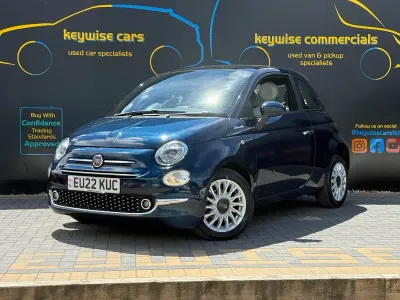 Used Fiat 500 Dolcevita 70 HP (51 kW) 2022 Blue Hatchback