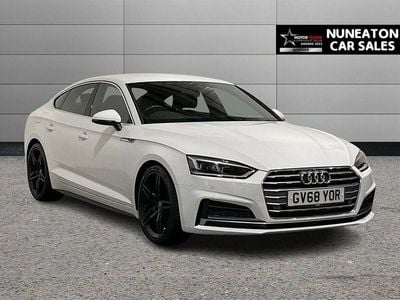 White Used 2019 Audi A5 Sportback S-Line Hatchback | £16,450 (Super price)