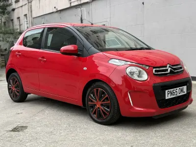 Used Citroën C1 Feel 68 HP (50 kW) 2015 Red Hatchback