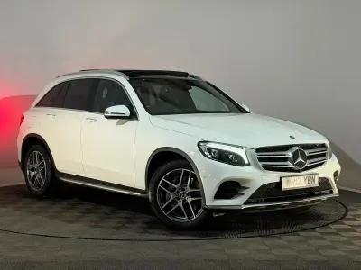 Used Mercedes GLC250 AMG line 205 HP (150 kW) 2017 White SUV