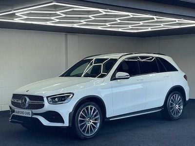 Begagnad Mercedes GLC300 AMG line 245 HK (180 kW) 2019 Vit SUV