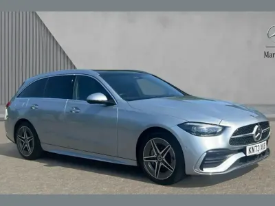 Used Mercedes C300 AMG Line Premium Plus 308 HP (226 kW) 2023 Silver Estate