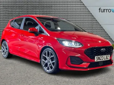 Used Ford Fiesta ST-Line 125 HP (91 kW) 2023 Red Hatchback