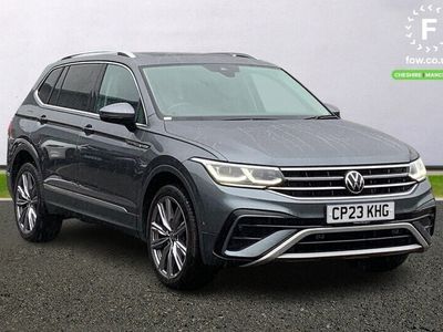 used VW Tiguan Allspace DIESEL ESTATE 2.0 TDI Elegance 5dr DSG [Multifunction front facing camera,Mobile phone interface comfort with inductive charging feature,Lane keeping system Lane Assist,Coming/leaving home lighting function,Privacy glass,Tilting